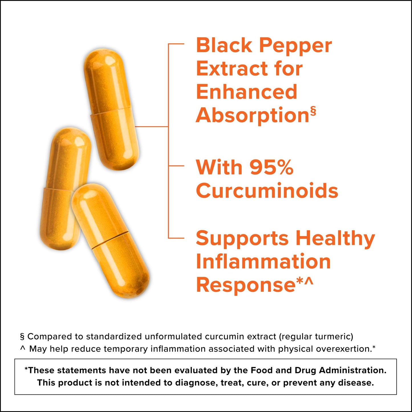 Qunol Turmeric Curcumin with Black Pepper & Ginger, 2400mg Turmeric Extract with 95% Curcuminoids, Extra Strength Supplement QunolUS supplements