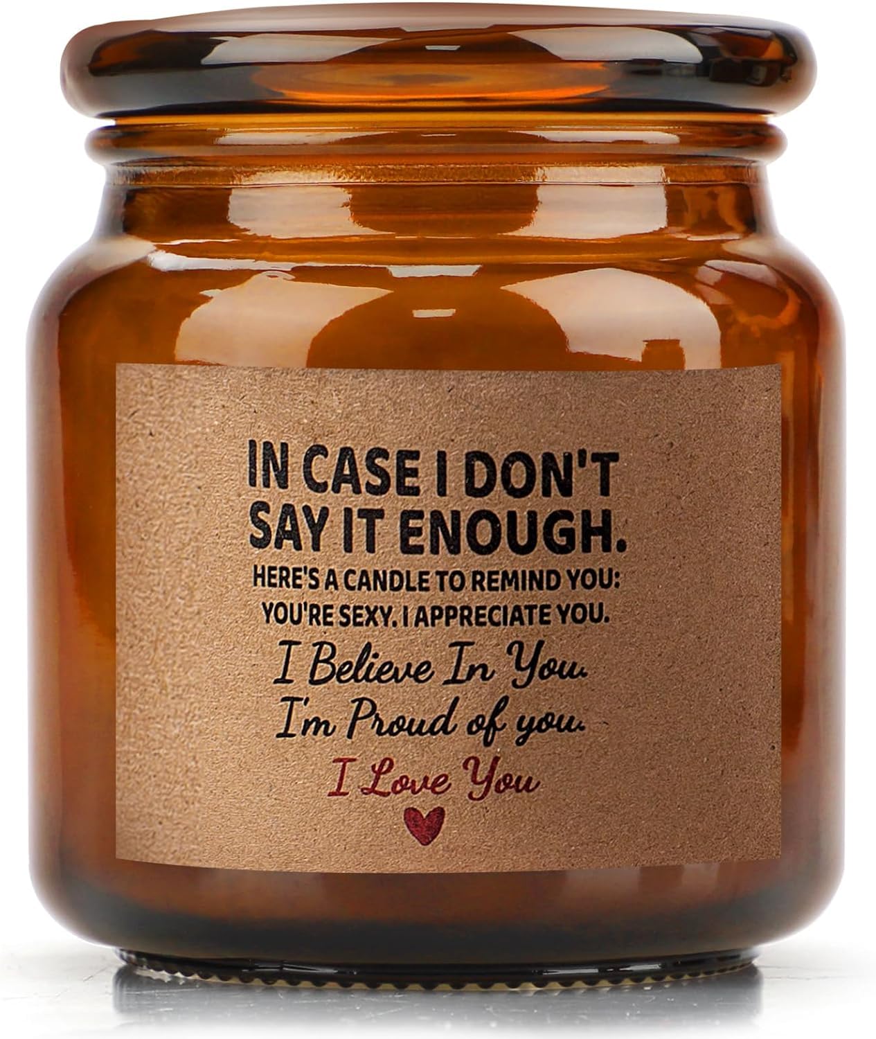 Candle Amber Moss Scented, Valentines Day Gifts for Her Girlfriend Wife, Romantic Anniversary YINUO LIGHTAu supplements