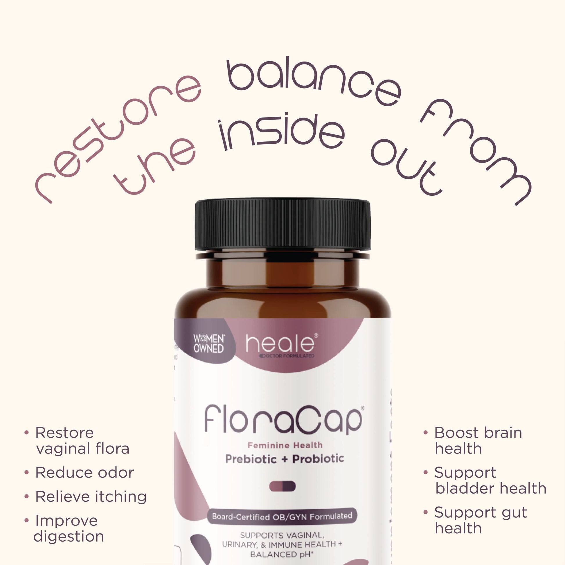 BoriCap and FloraCap BV Blasting Bundle for Balanced pH BoriCapAu supplements