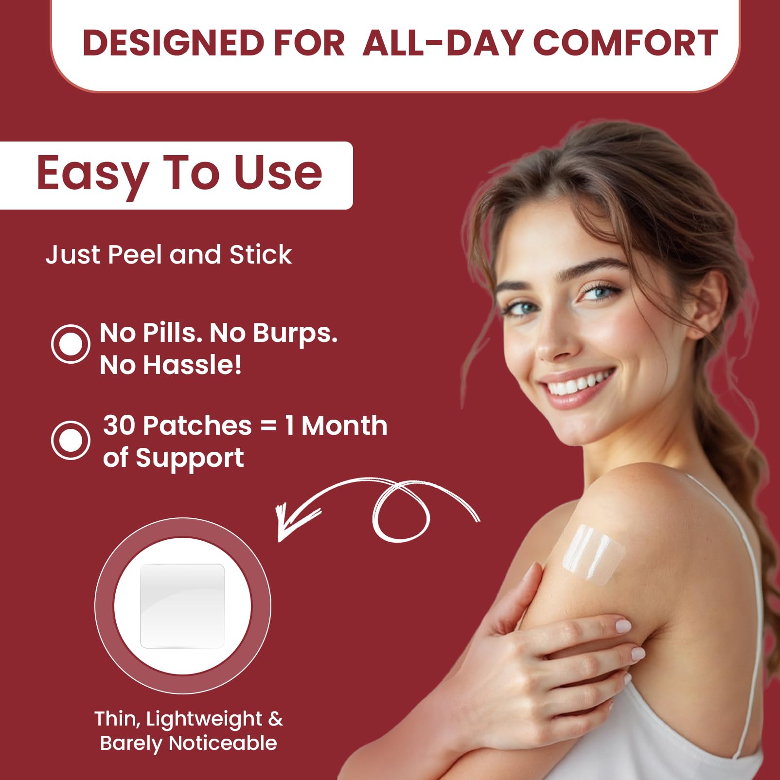 Patchvana Iron Plus Patch for Women & Men, 1 Month Supply, 30 Patches PatchvanaAu supplements