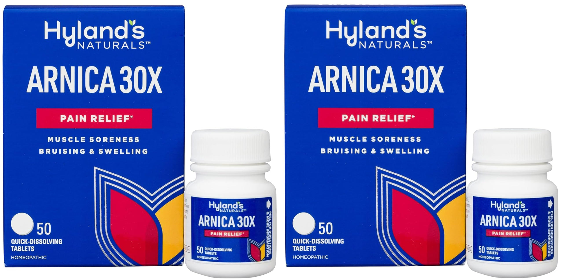 Hyland's Naturals Arnica Montana 30x Tablets, Natural Relief of Bruises, Swelling & Muscle Soreness Hyland'sAu supplements