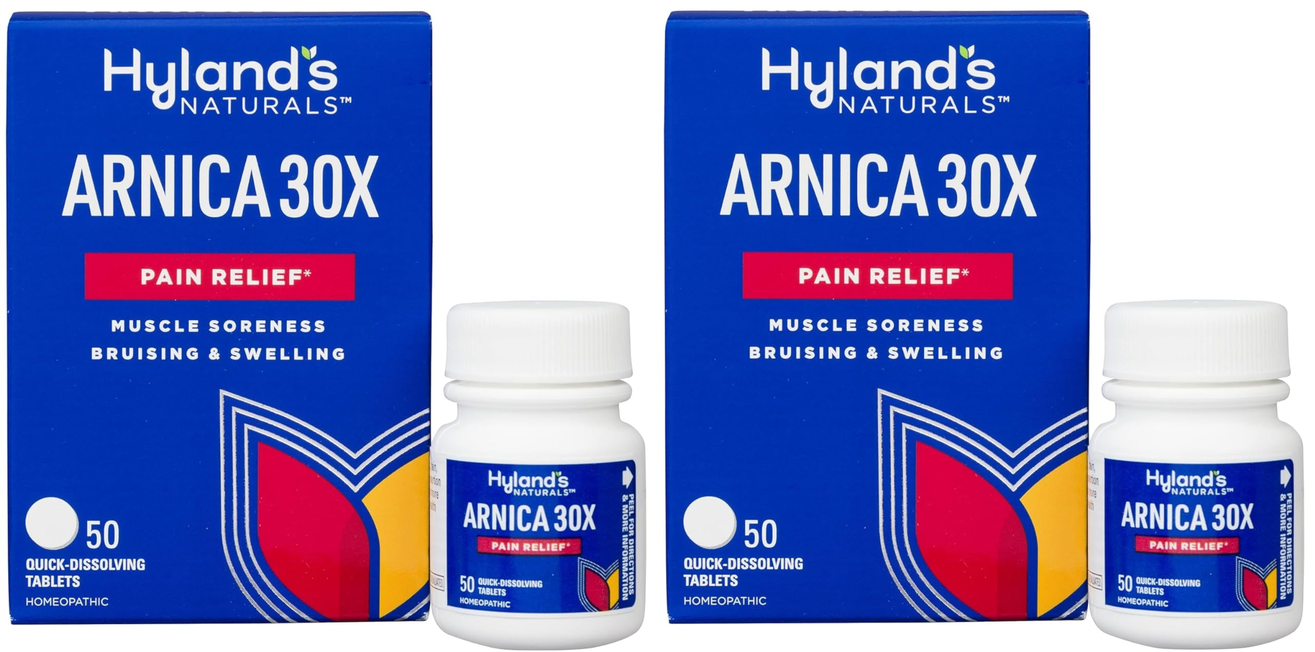 Hyland's Naturals Arnica Montana 30x Tablets, Natural Relief of Bruises, Swelling & Muscle Soreness Hyland'sAu supplements