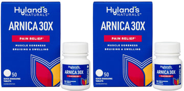 Hyland's Naturals Arnica Montana 30x Tablets, Natural Relief of Bruises, Swelling & Muscle Soreness Hyland'sAu supplements