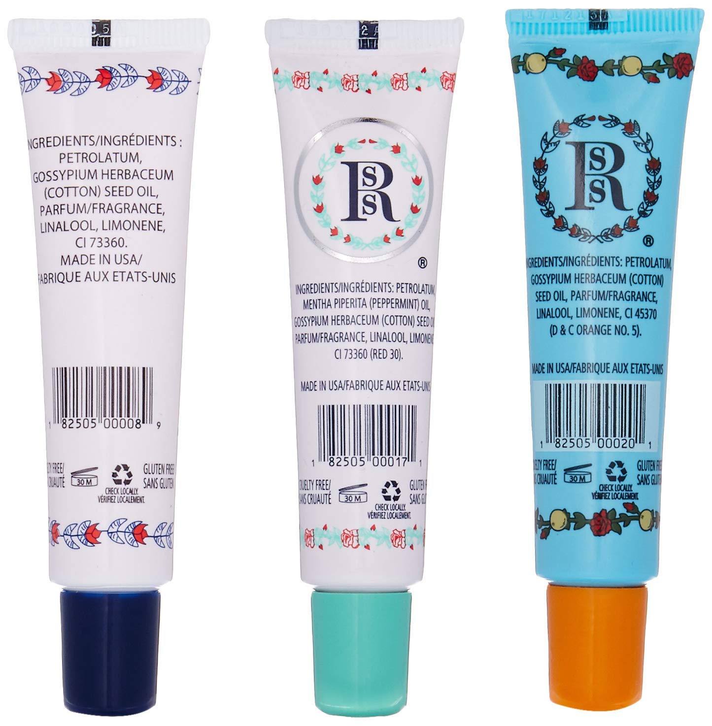 Smith's Rose Lip Balm Bulk- 3x0.5oz Premium All Purpose Lip Gloss Tubes & 3x0.8oz Lip Treatment Salve - Trio Lip Balm Tubes for Plump Lips & Cracked Skin Care - Christmas Gift Set, EBook GenericAu supplements