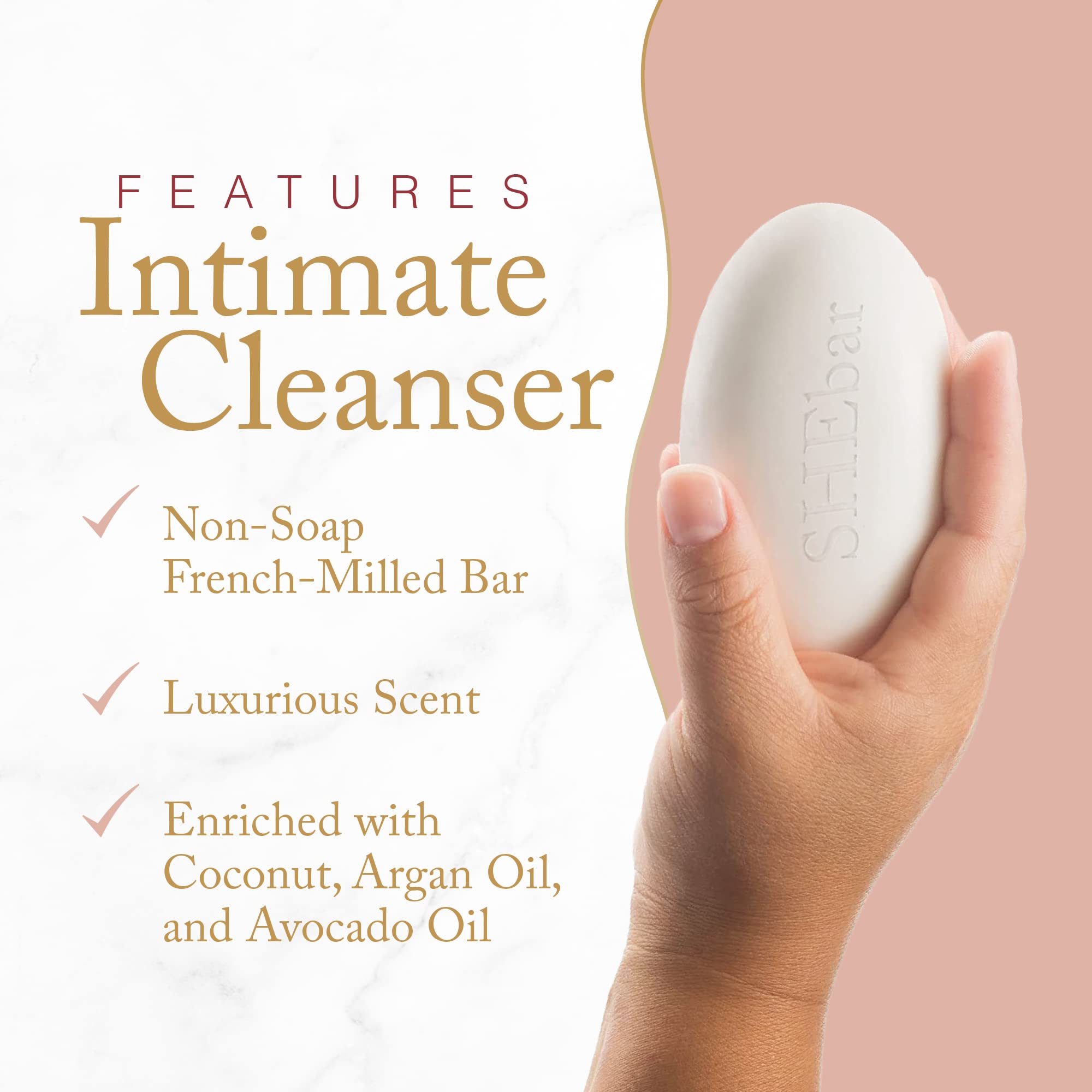 Joylux - SHEbar, Feminine Cleansing Bar, Yoni Bar, pH-Balanced Formula, Clean & Gentle Ingredients JoyluxAu supplements