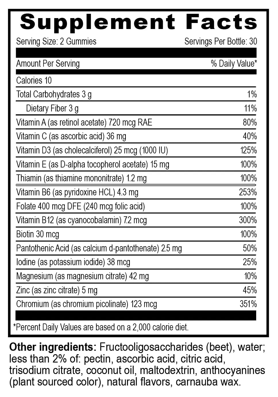 YUM-V'S Multivitamin Zero Gummies by YumVs | Sugar-Free Vitamins Supplement for Women & Men | Chromium, Thiamine, and Magnesium | YUM-V'SAu supplements