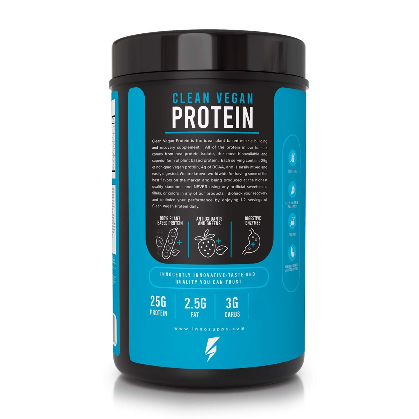 InnoSupps Clean Vegan Protein - Plant Based, Vegan, Natural, No Artificial Sweeteners InnoSuppsUS supplements