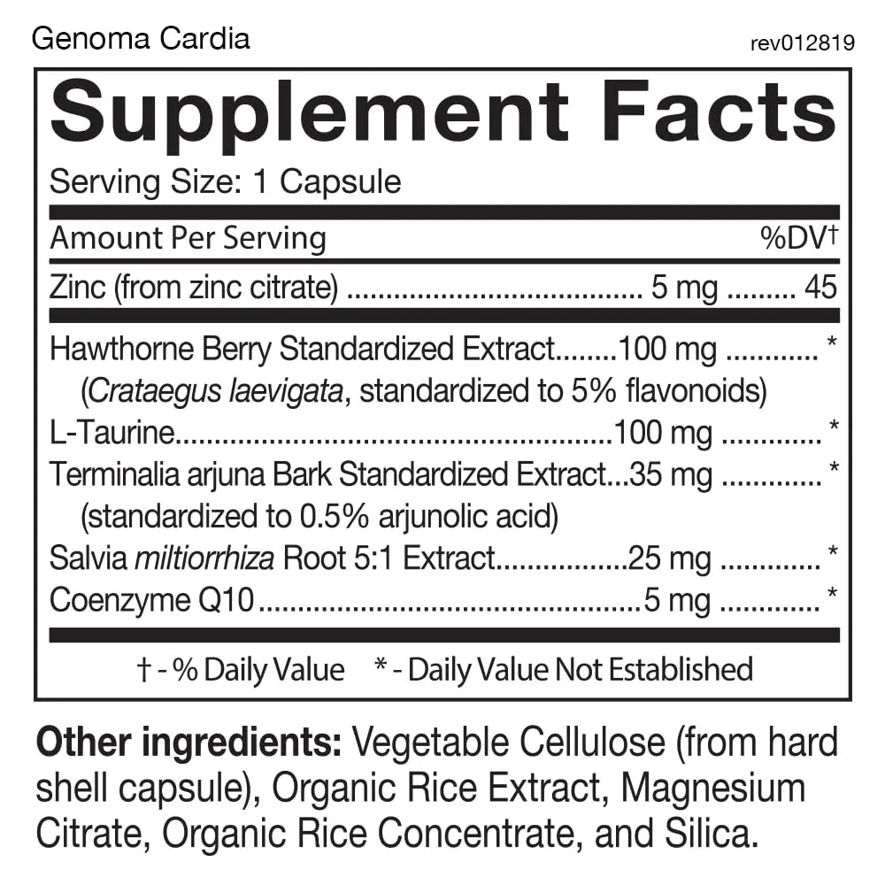 D'Adamo Personalized Nutrition Cardiac Synergy Stack D'Adamo Personalized Nutritionnz supplements