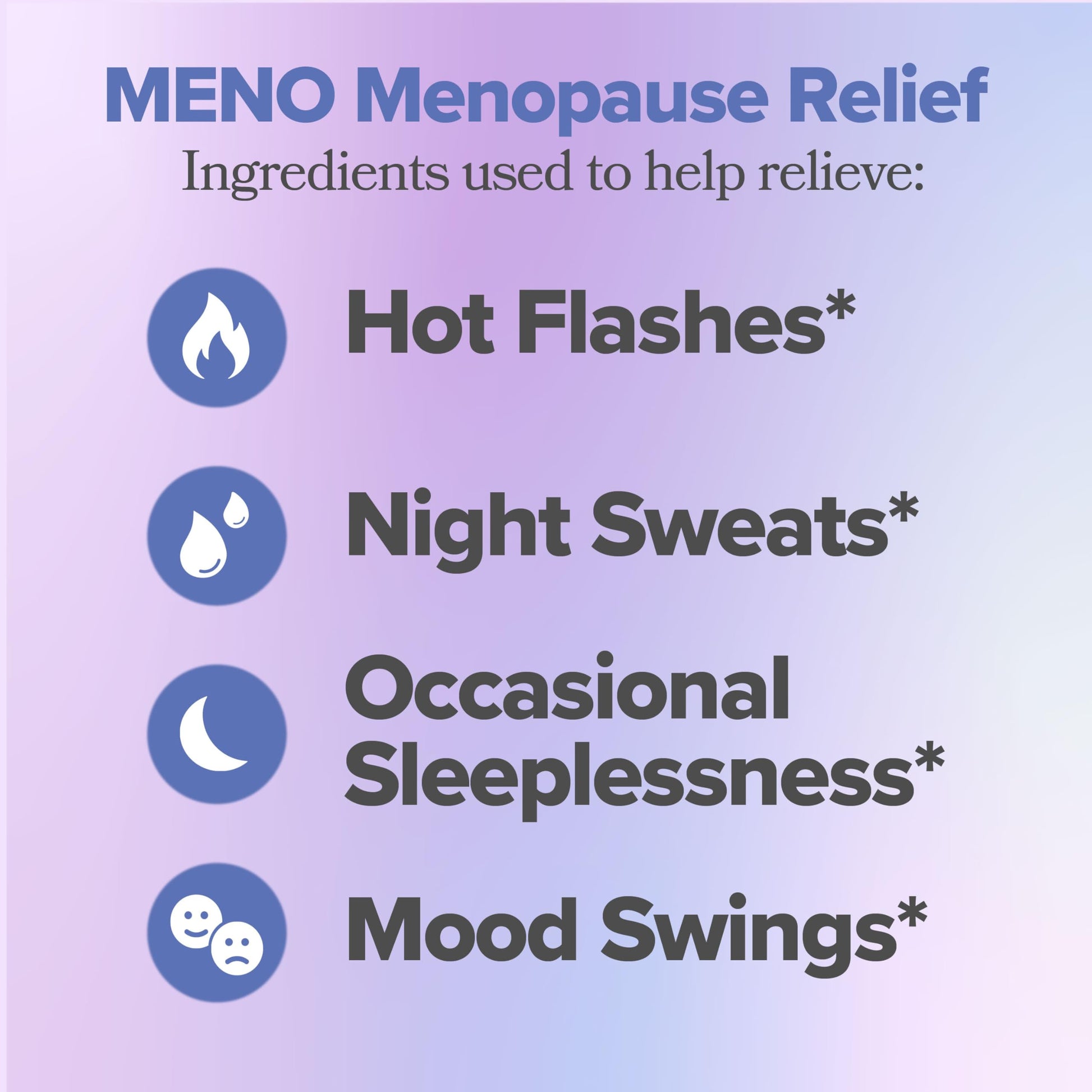 O Positiv MENO Vitamins for Menopause - Hormone-Free Menopause Supplement for Women - Black Cohosh & Ashwagandha KSM-66 - Helps Relieve Hot Flashes, Night Sweats, Mood Swings - 30 Servings (Pack of 1) O PositivAu supplements