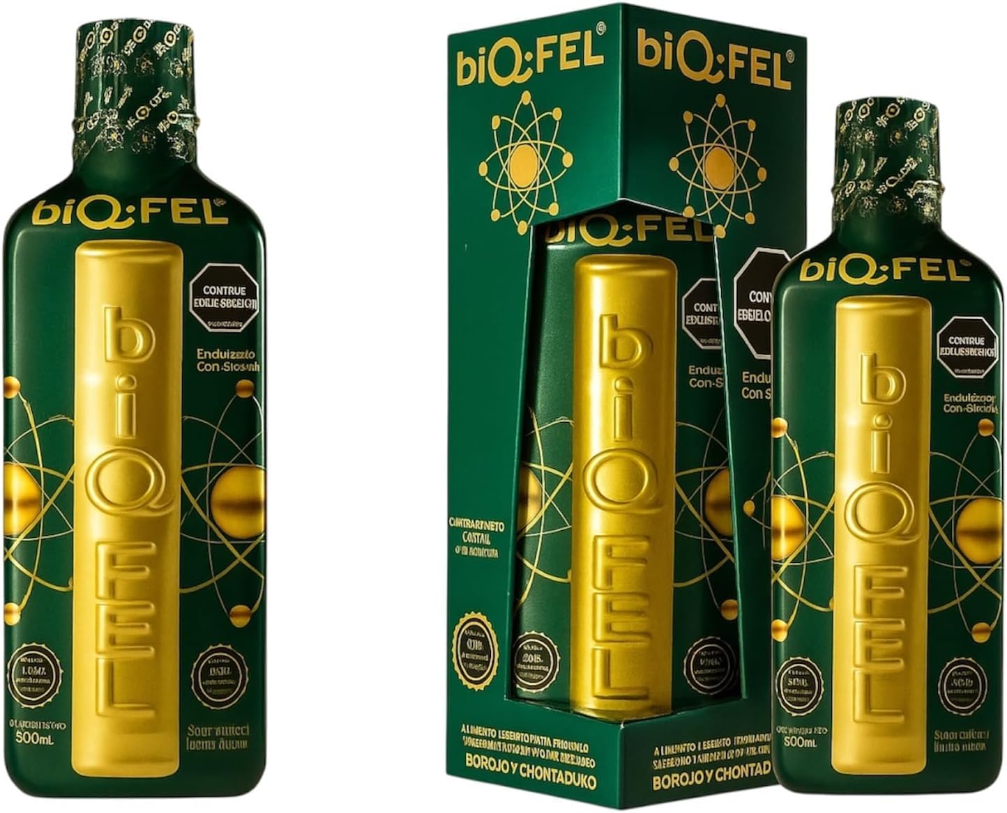 biQ-FEL Daily Multivitamin for Men and Women Liquid Natural Extracts Energy Focus 500ml biQ-FELAu supplements