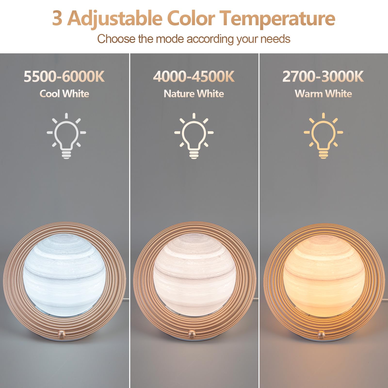 Doraubia Light Therapy Lamp,10000 Lux Sun Lamp with 3 Color Temperatures DoraubiaAu supplements