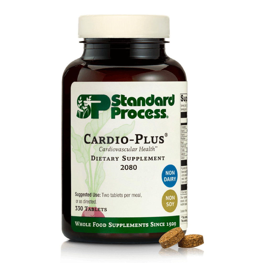 Standard Process Inc. Cardio-Plus - Antioxidant Support - Heart Health, Circulation & Blood Flow Supplement with Vitamin B6, Niacin & Riboflavin - Energy Metabolism Supplement - 330 Tablets Standard Process Inc.Au supplements