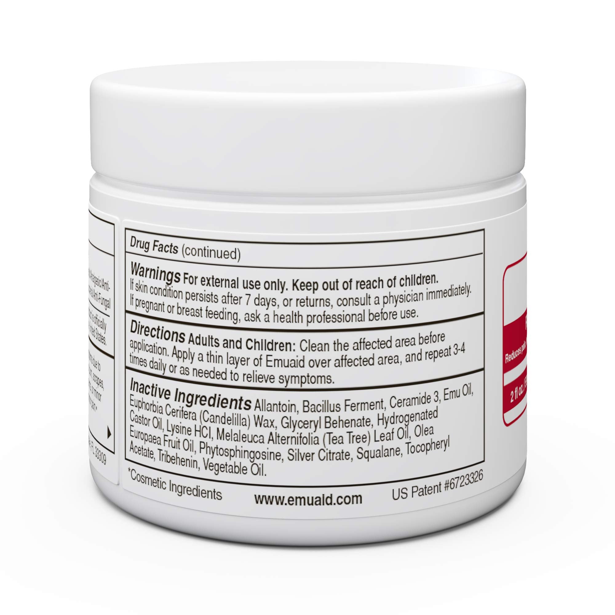 emuaid EMUAIDMAX Ointment 2oz - Eczema Cream. Maximum Strength Treatment emuaidUS supplements