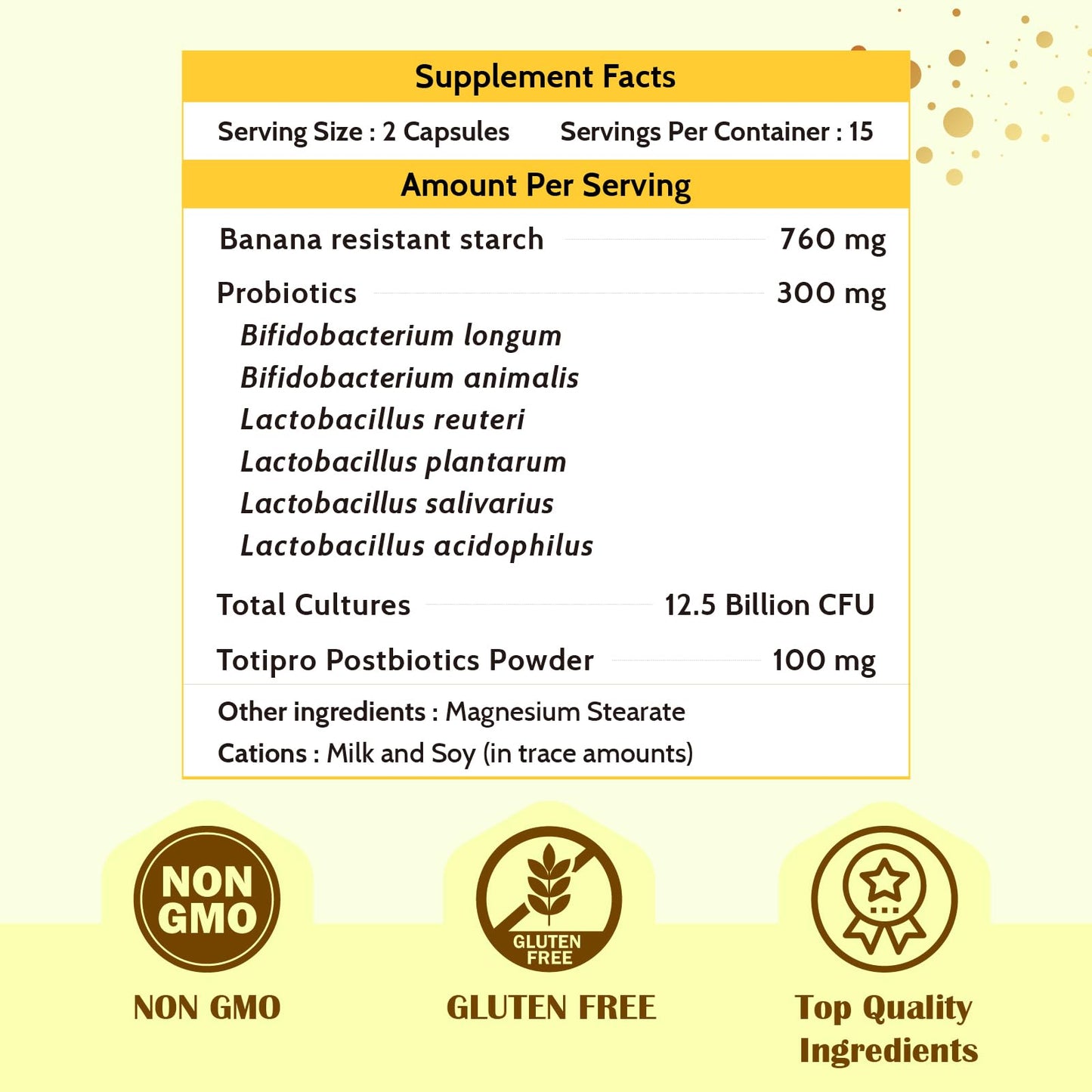 Fecula Biotech Superfood Resistant Starch,Prebiotics Supplement,Bifidobacterium longum Fecula BiotechUS supplements