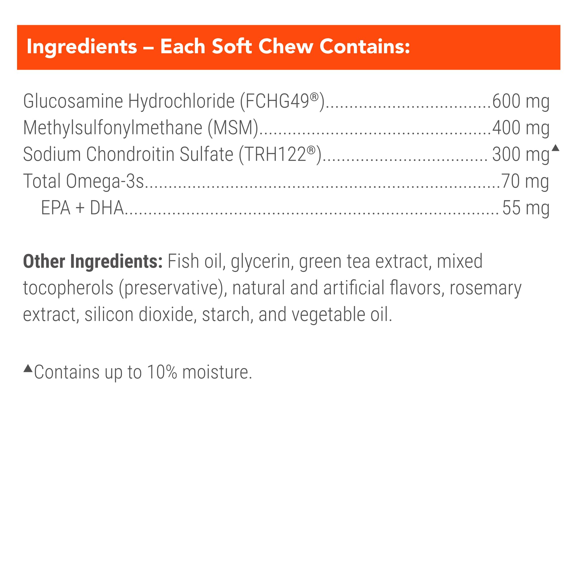 Nutramax Cosequin for Dogs Joint Health Supplement, Contains Glucosamine, Plus Chondroitin, MSM and Omega-3s, Supports Joint and Skin and Coat Health, Soft Chews, 120 Count Nutramax LaboratoriesAu supplements