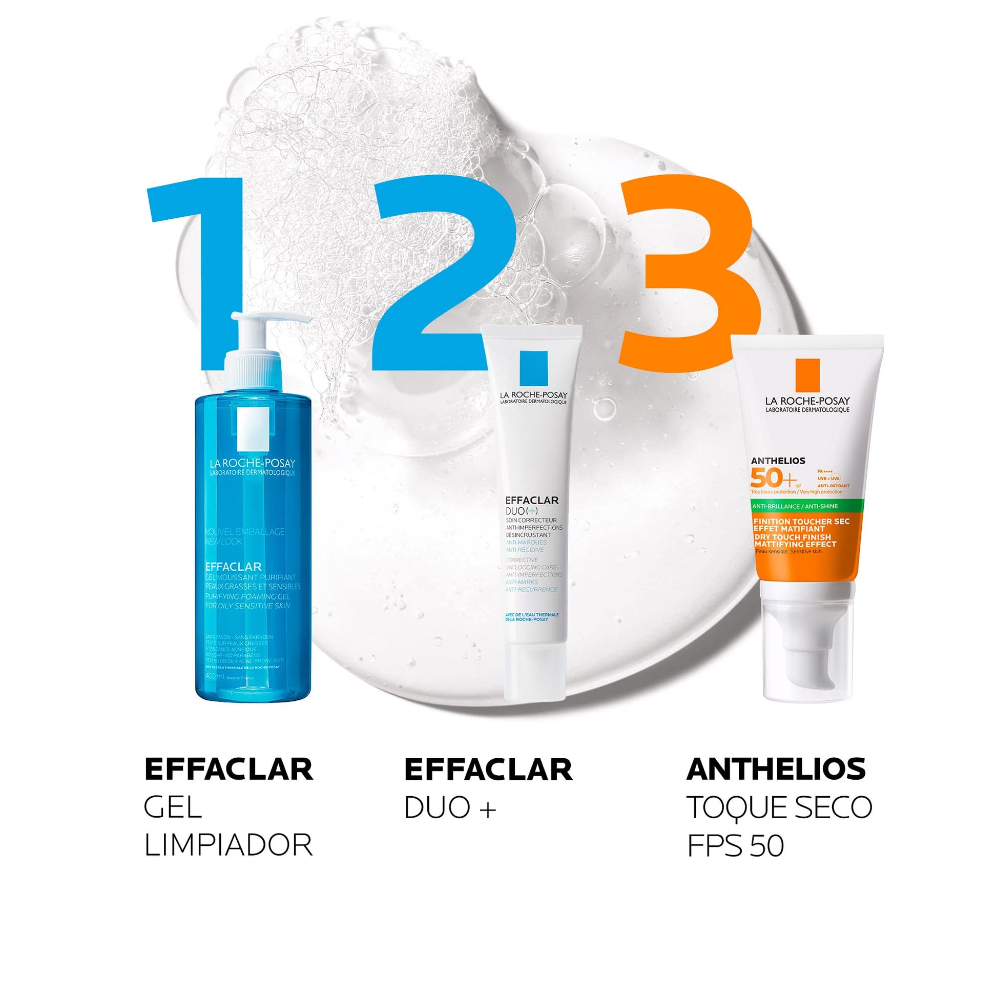 La Roche-Posay Effaclar Purifying Foaming Gel Cleanser for Oily Skin La Roche-PosayUS supplements
