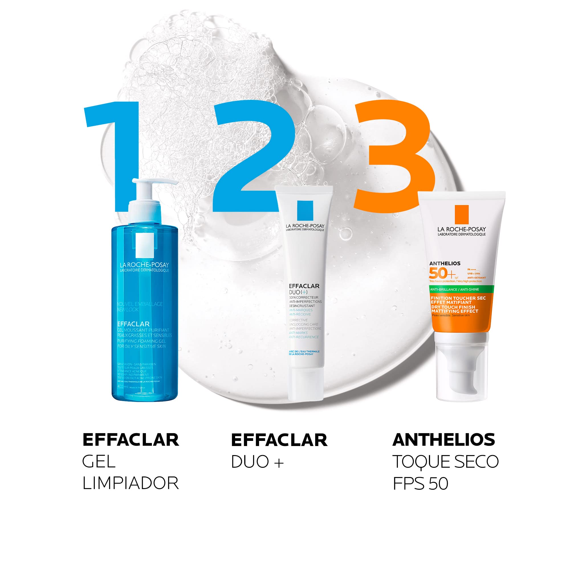 La Roche-Posay Effaclar Purifying Foaming Gel Cleanser for Oily Skin La Roche-PosayUS supplements