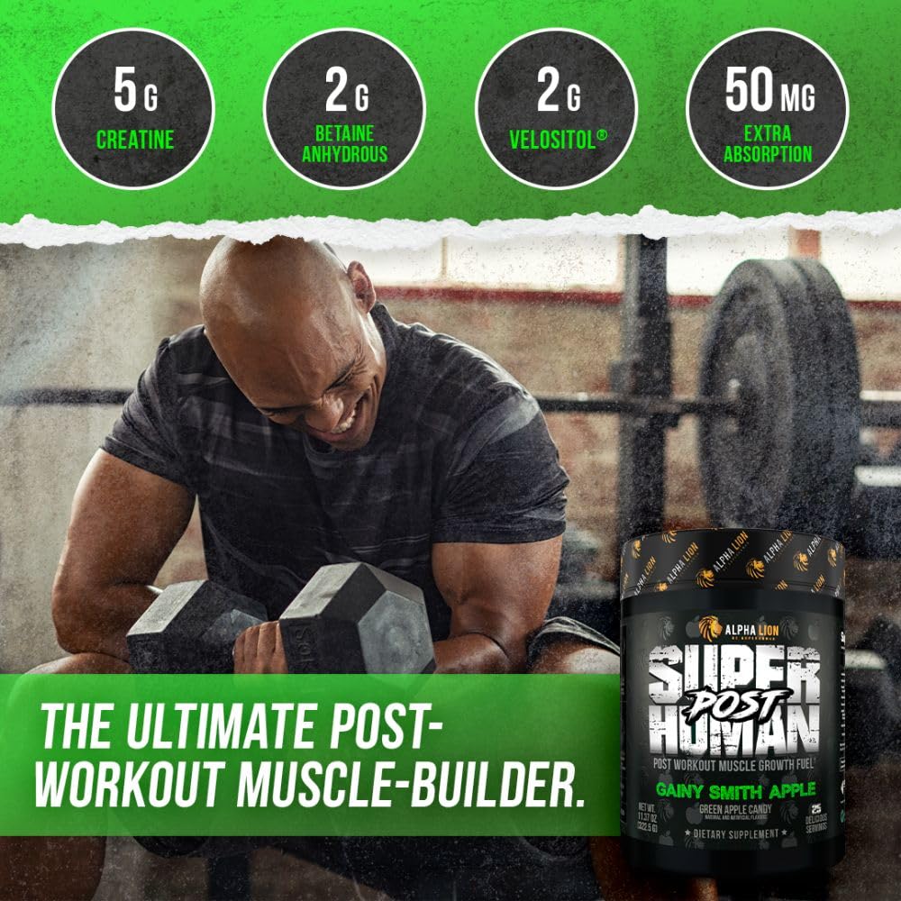 ALPHA LION Superhuman Pre Workout Powder & Post Workout Recovery Bundle ALPHA LIONAu supplements