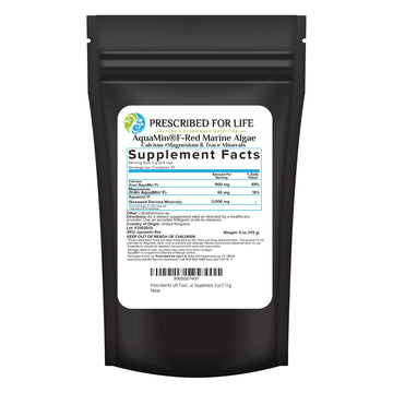 Prescribed for Life Aquamin Powder, Red Marine Algae Supplements, Rich in Plant Based Calcium & Magnesium, 72 Trace Minerals, Non GMO (113g) Prescribed For LifeAu supplements
