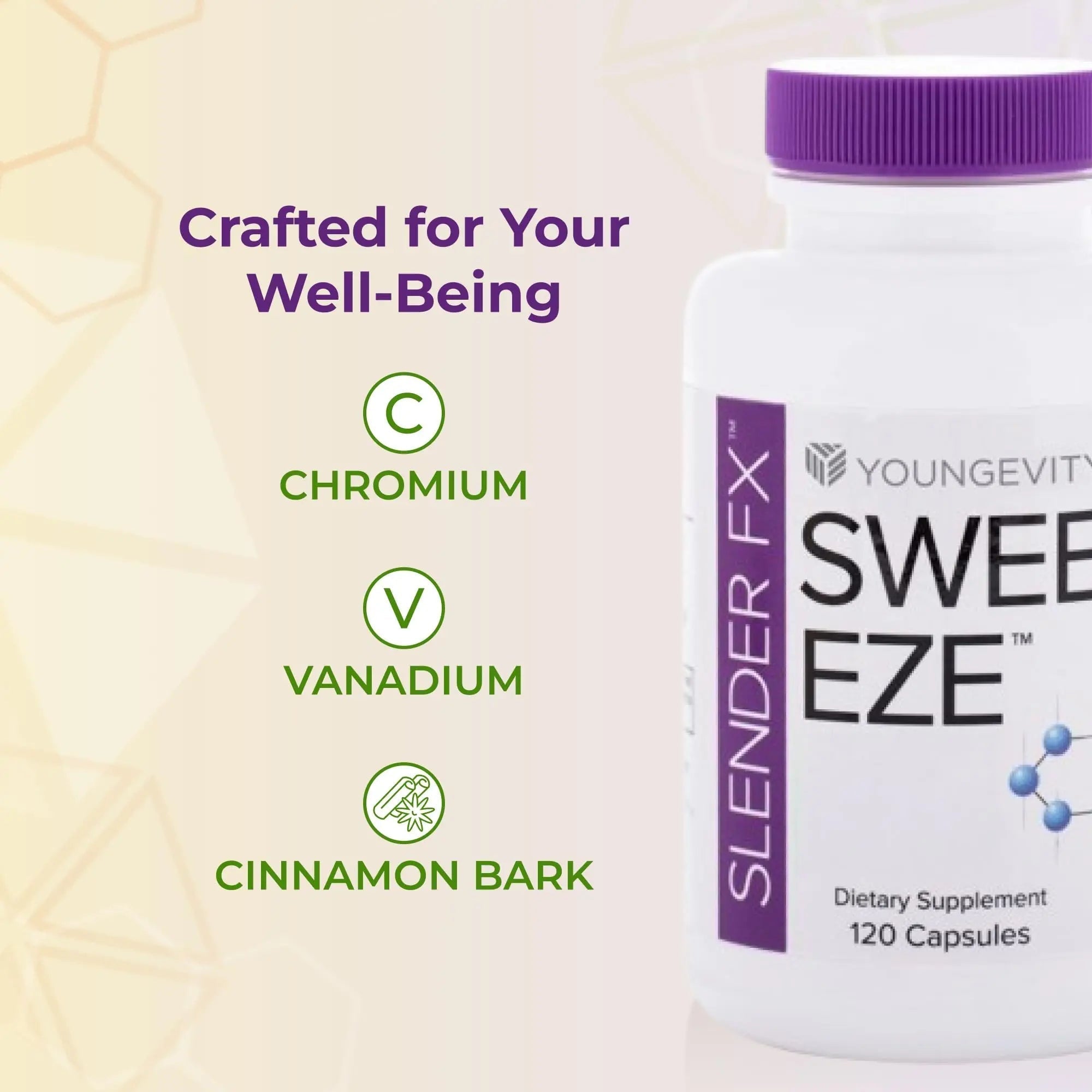 Youngevity Sweet eze 120 Capsules YoungevityAu supplements