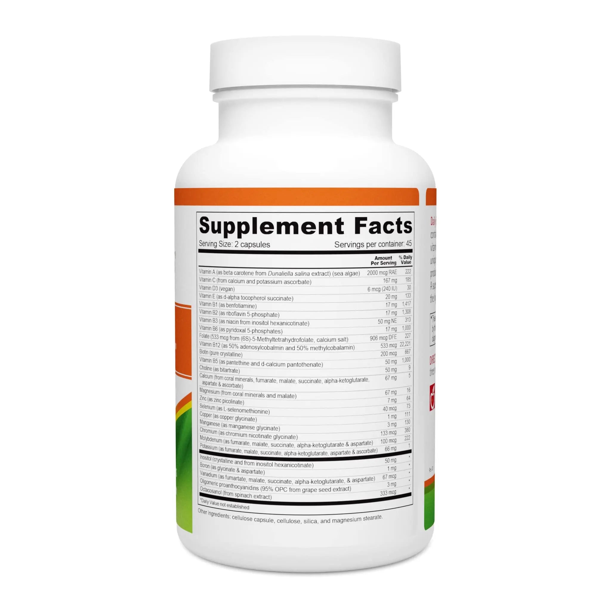 Wellness Resources Daily Energy Multiple Vitamin - 90 Capsules - Methylated Daily MTHFR Multivitamin Without Iron Wellness ResourcesAu supplements