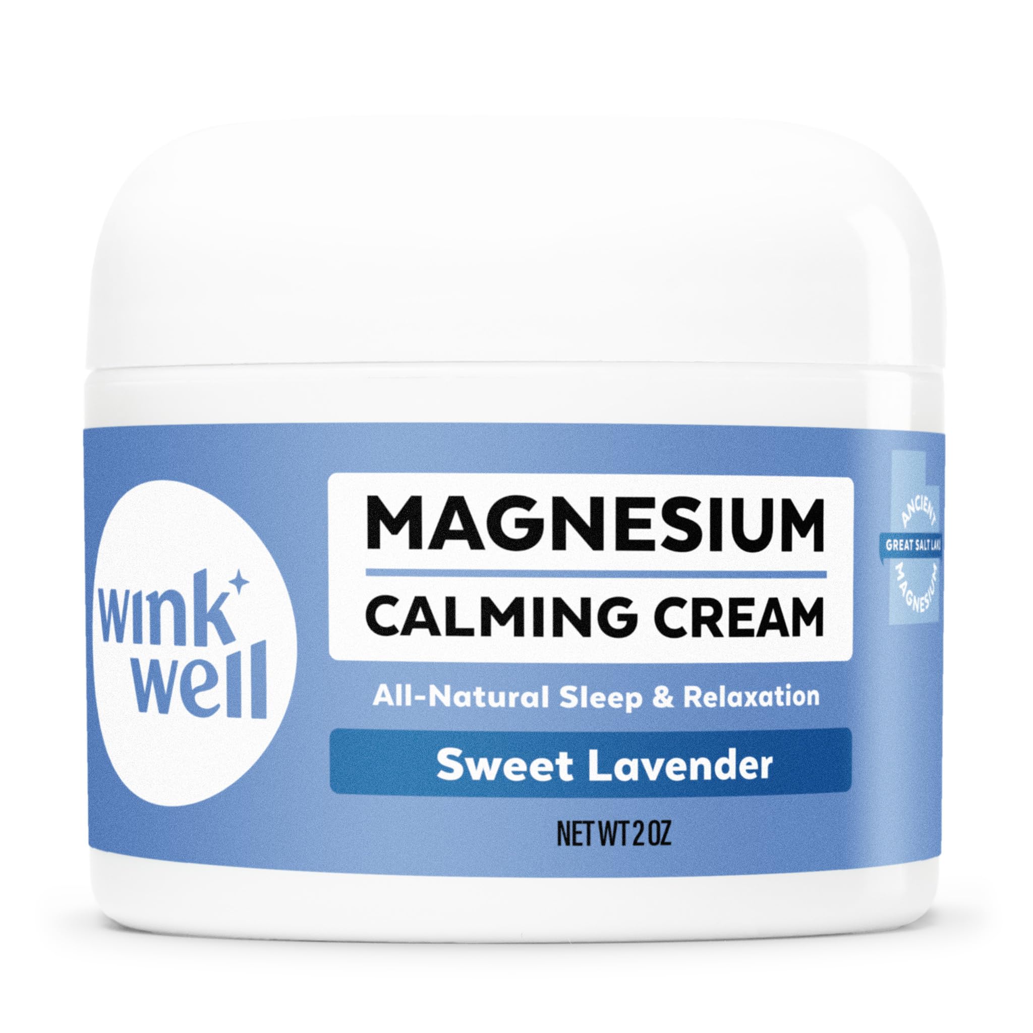 Wink Well Magnesium Calming Muscle and Joint Cream for Nighttime Relaxation Wink NaturalsAu supplements