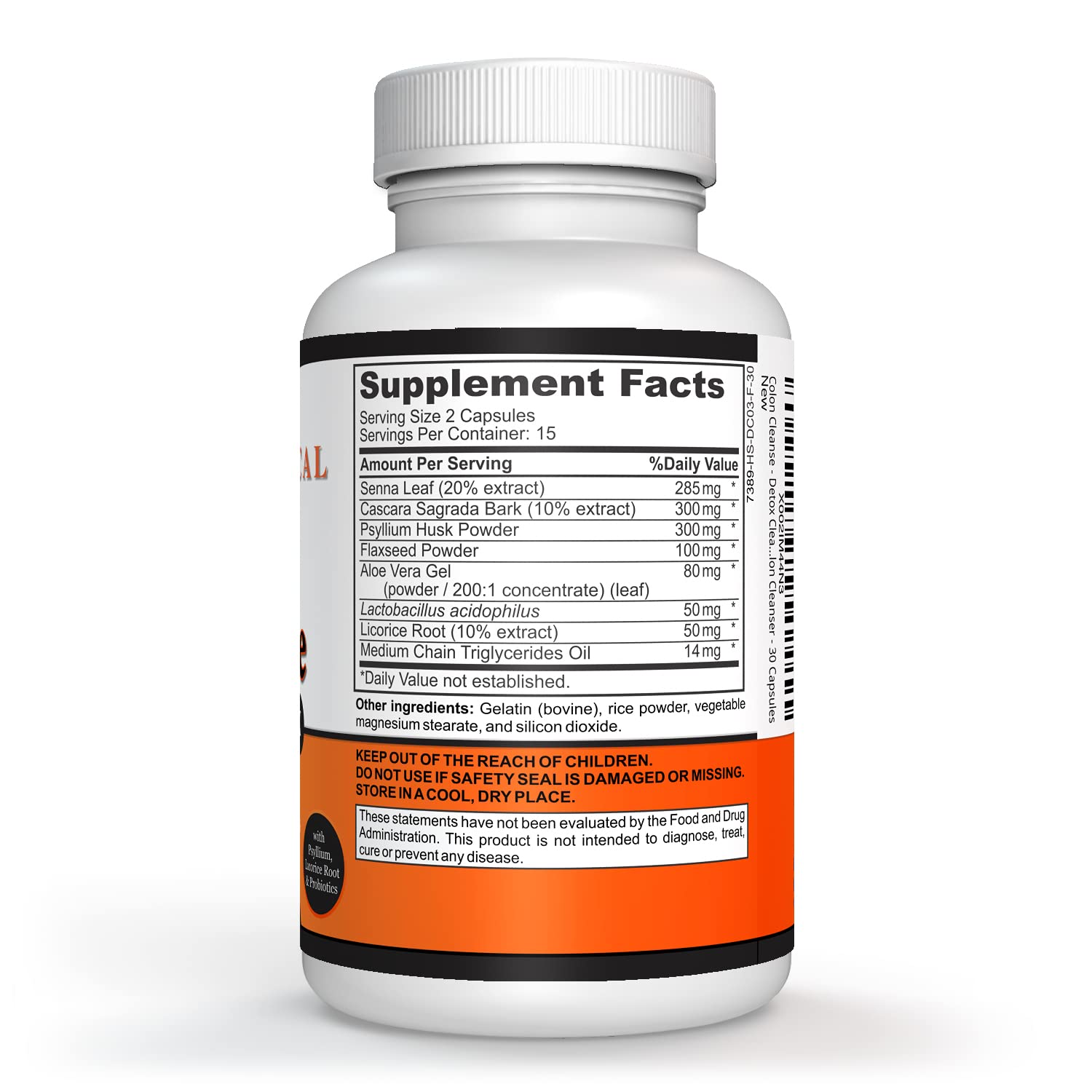 Sigmaceutical 1 Day Colon Cleanse - Detox Cleanse - Bowel Cleanse & Laxative - Bowel Detox SigmaceuticalUS supplements