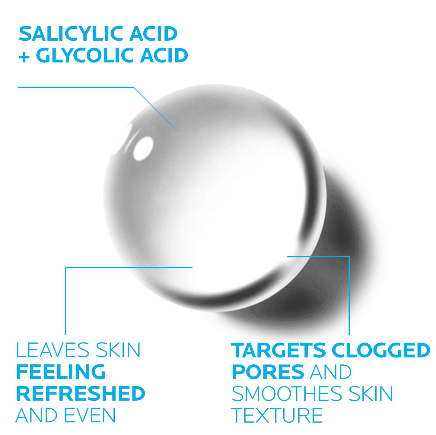 La Roche-Posay Effaclar Clarifying Solution Acne Toner with Salicylic Acid and Glycolic Acid La Roche-PosayUS supplements