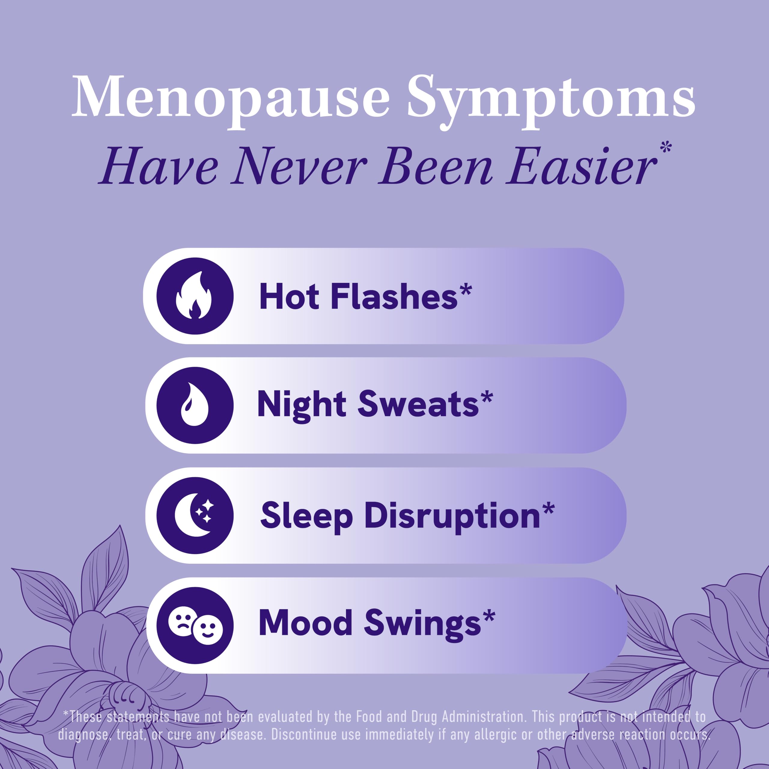 Menopause Supplements for Women Hot Flashes & Night Sweats | Hormone Balance, Menopause Relief for Women & Perimenopause Support | With Black Cohosh, DIM & Red Clover | 60 Ct (2 Month Supply) SMNutritionAu supplements