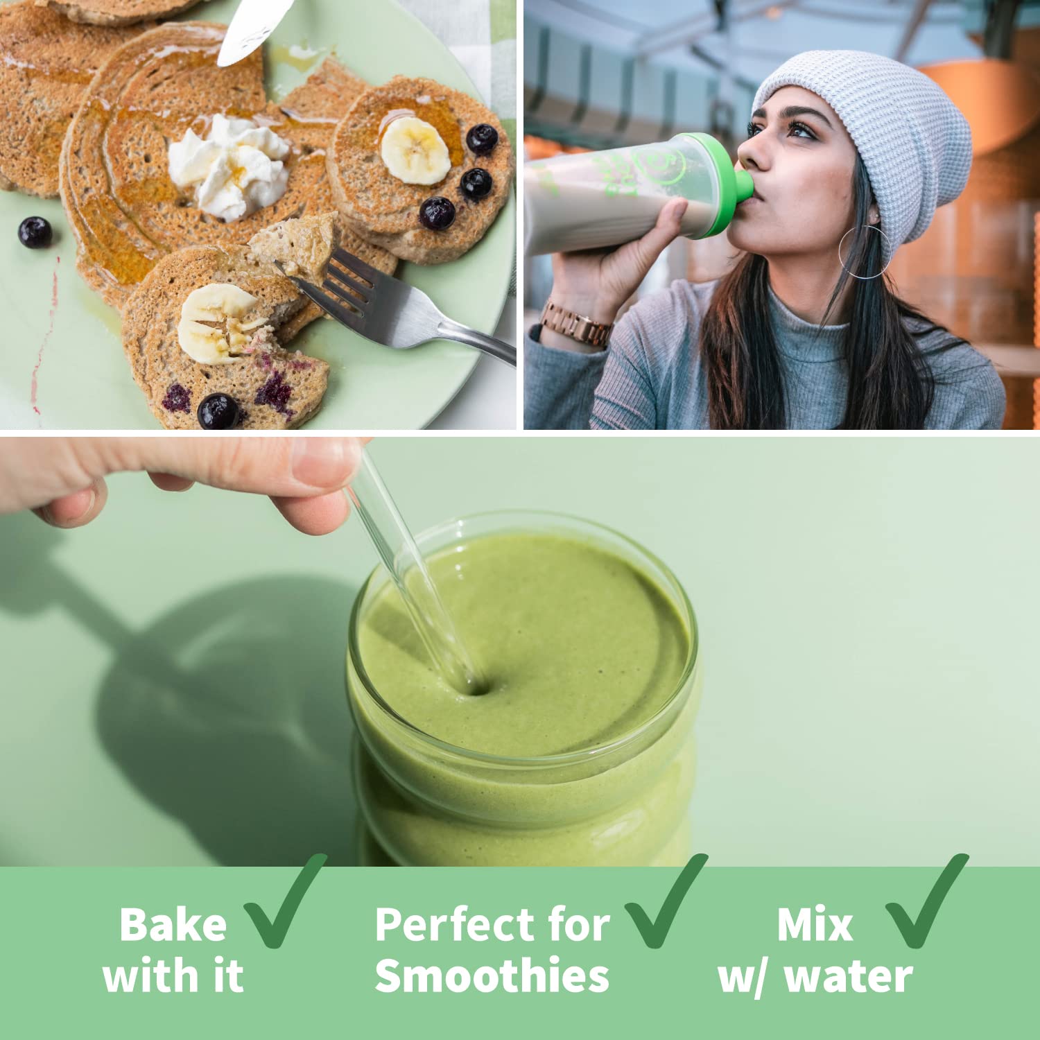Sprout Living Epic Protein, Plant Based Protein & Superfoods Powder, Vanilla Lucuma Powder | 20 Grams Organic Protein Powder, Vegan, Non Dairy, Non-GMO, Gluten Free, Low Sugar (1 Pound, 12 Servings)