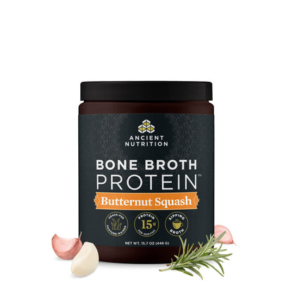 Ancient Nutrition Bone Broth Protein Powder, Chicken Soup, Grass-Fed Chicken Ancient NutritionUS supplements