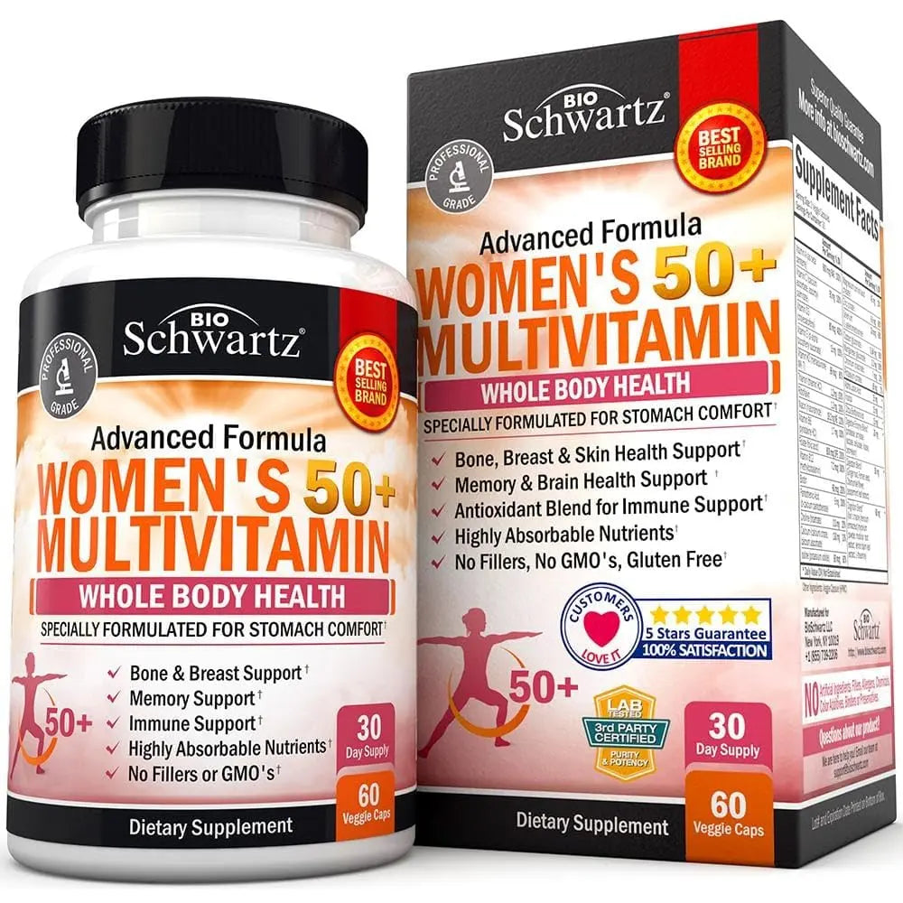 BioSchwartz Daily Fruits and Veggies Supplement for Women and Men (1 Month Supply) Plus Daily Multivitamin BioSchwartzAu supplements