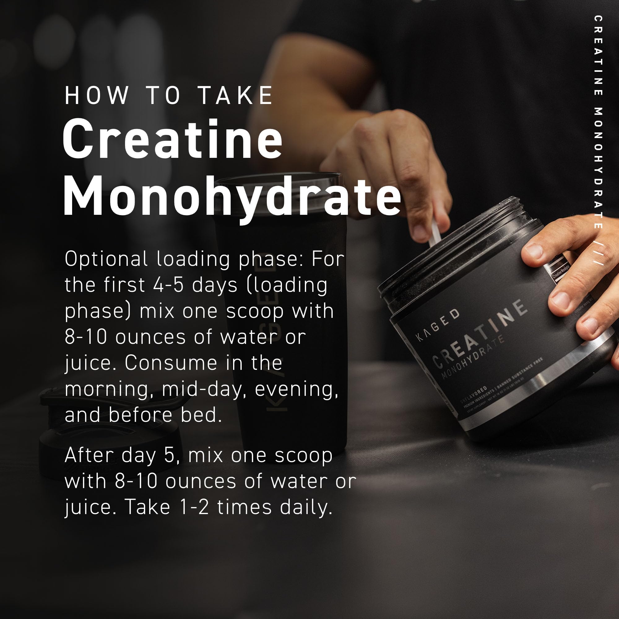 Kaged Pre Sport & Creatine Monohydrate Bundle | Mango Lime Pre + Unflavored Creatine KagedAu supplements