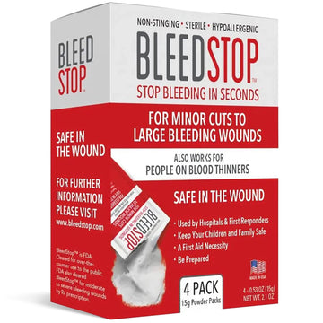 BleedStop™ First Aid Powder for Blood Clotting, Trauma Kit, Blood Thinner BleedStopUS supplements