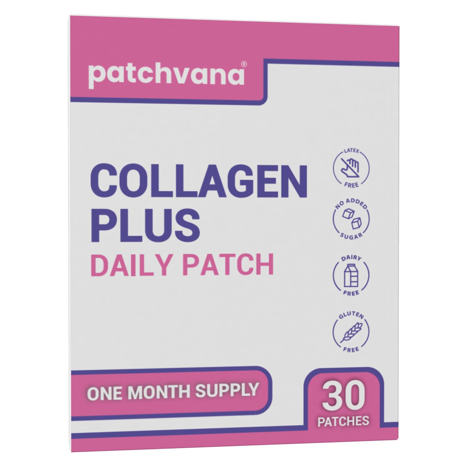 Patchvana Collagen Plus Patch for Women & Men, 1 Month Supply, 30 Patches PatchvanaAu supplements