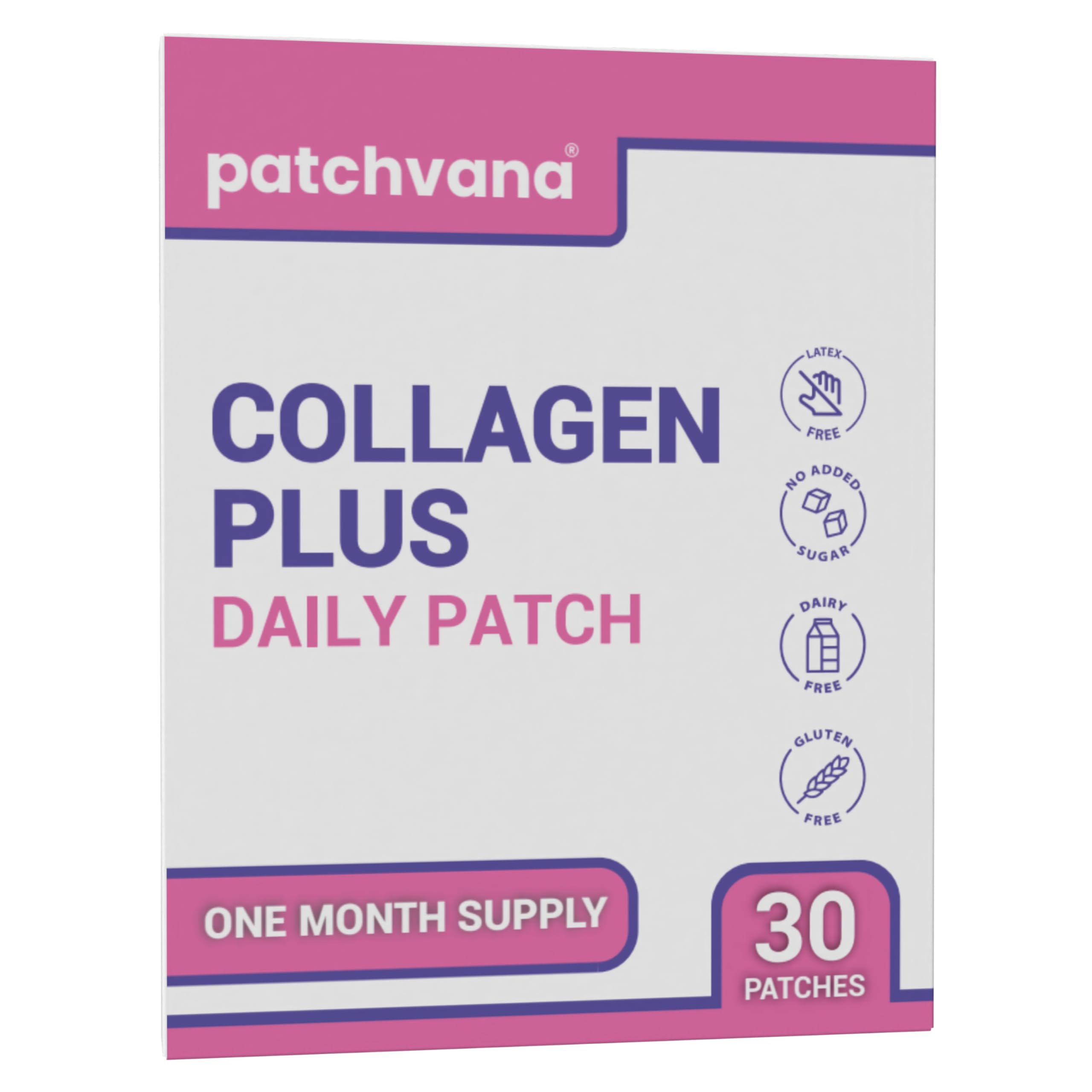 Patchvana Collagen Plus Patch for Women & Men, 1 Month Supply, 30 Patches PatchvanaAu supplements