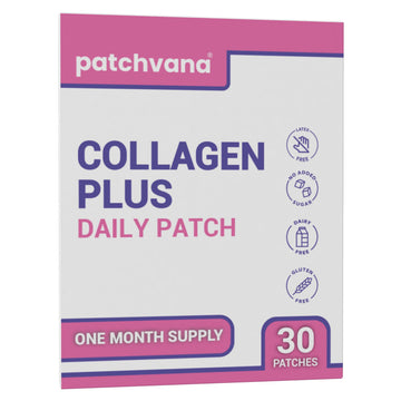 Patchvana Collagen Plus Patch for Women & Men, 1 Month Supply, 30 Patches PatchvanaAu supplements