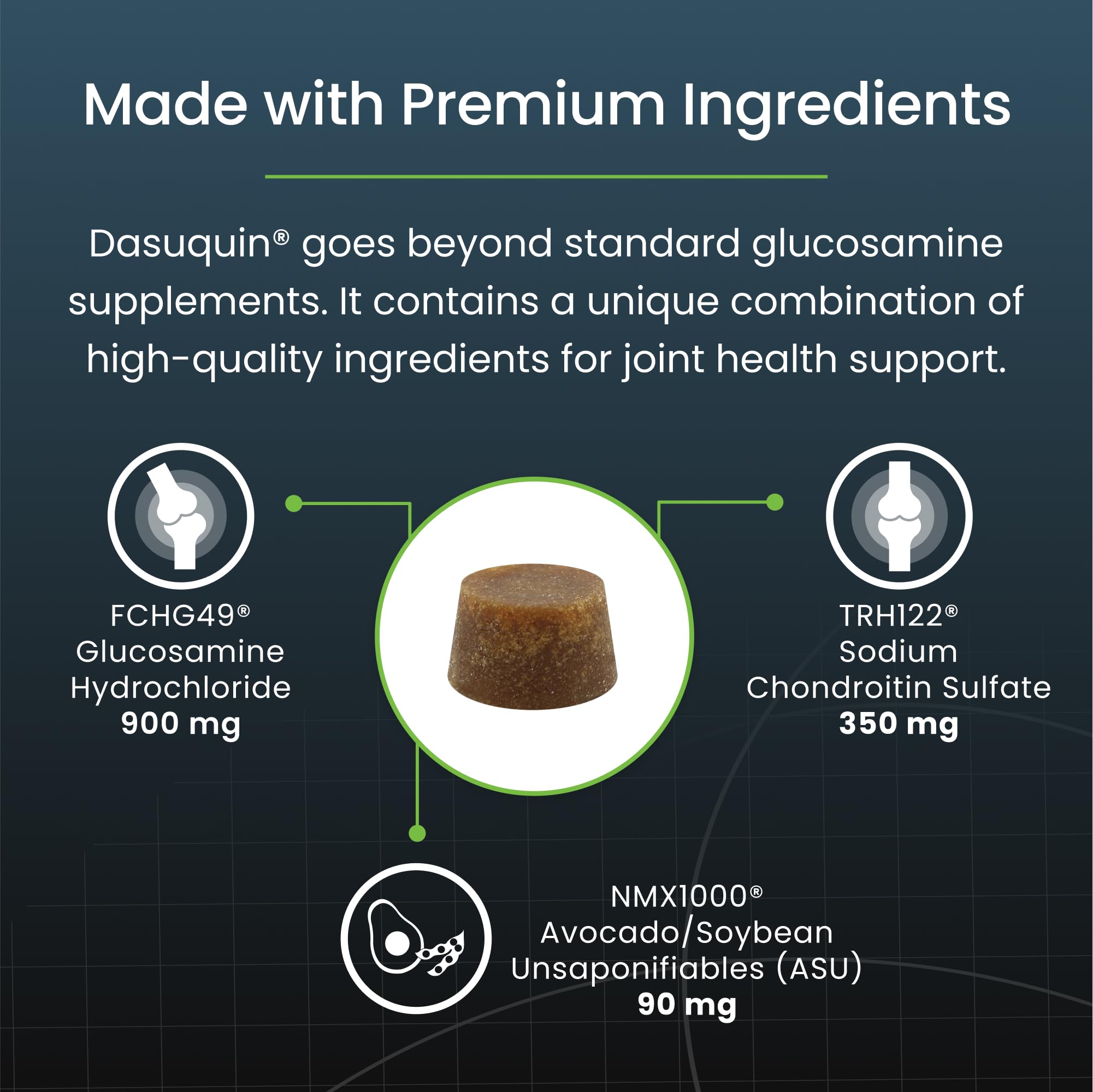 Nutramax Dasuquin for Large Dogs, Joint Health Supplement, Contains Glucosamine for Dogs, Plus Chondroitin, ASU and More, Supports Healthy Joints, Soft Chews, 150 Count Nutramax LaboratoriesAu supplements