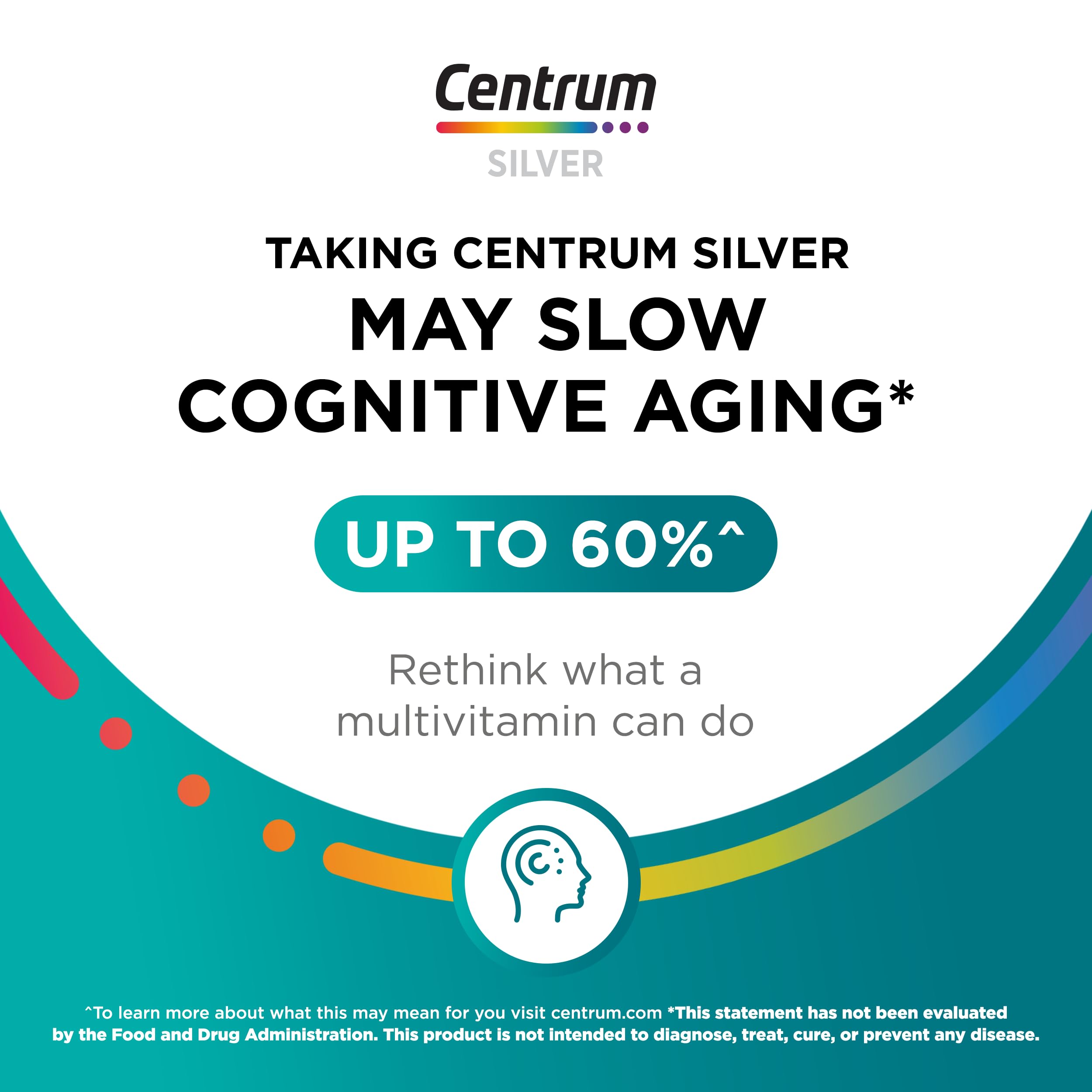 Centrum Silver Women's Multivitamin for Women 50 Plus, Multivitamin/Multimineral Supplement with Vitamin D3, B Vitamins, Non-GMO Ingredients CentrumAu supplements