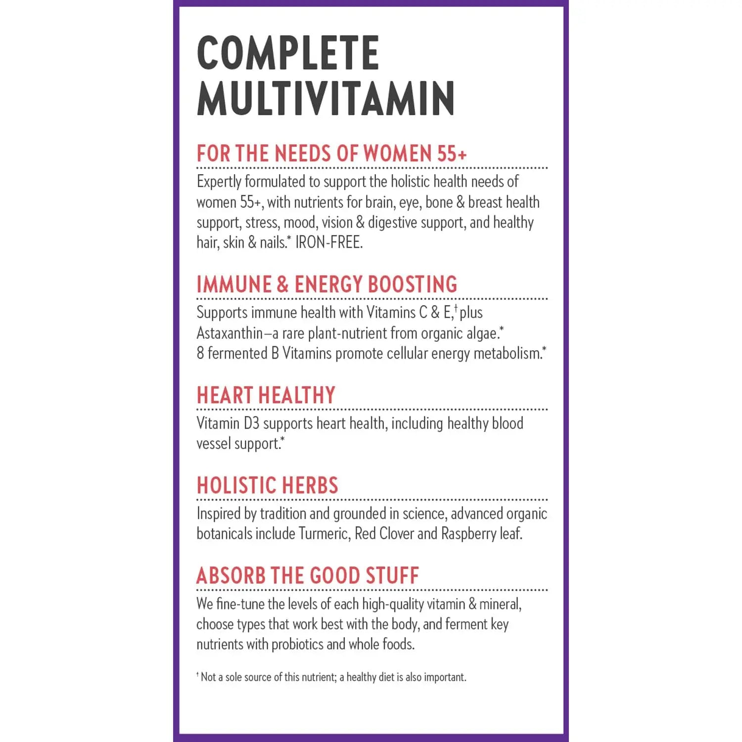 New Chapter Women’s Multivitamin 55+, Astaxanthin, B6, B12, D3, Vitamin C & Zinc, Immune, Heart, Cellular Energy New ChapterAu supplements