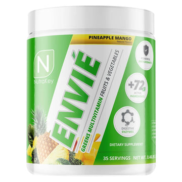 NutraKey Envie Multivitamin Powder, Keto MultiVitamin for Men and Women, Fruits, Greens, Antioxidants, Digestive Enzymes, Amino Acids NutraKeyAu supplements