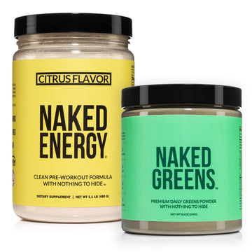 NAKED nutrition Vegan Energizing Bundle: Naked Citrus Energy Super Greens Powder NAKED nutritionAu supplements