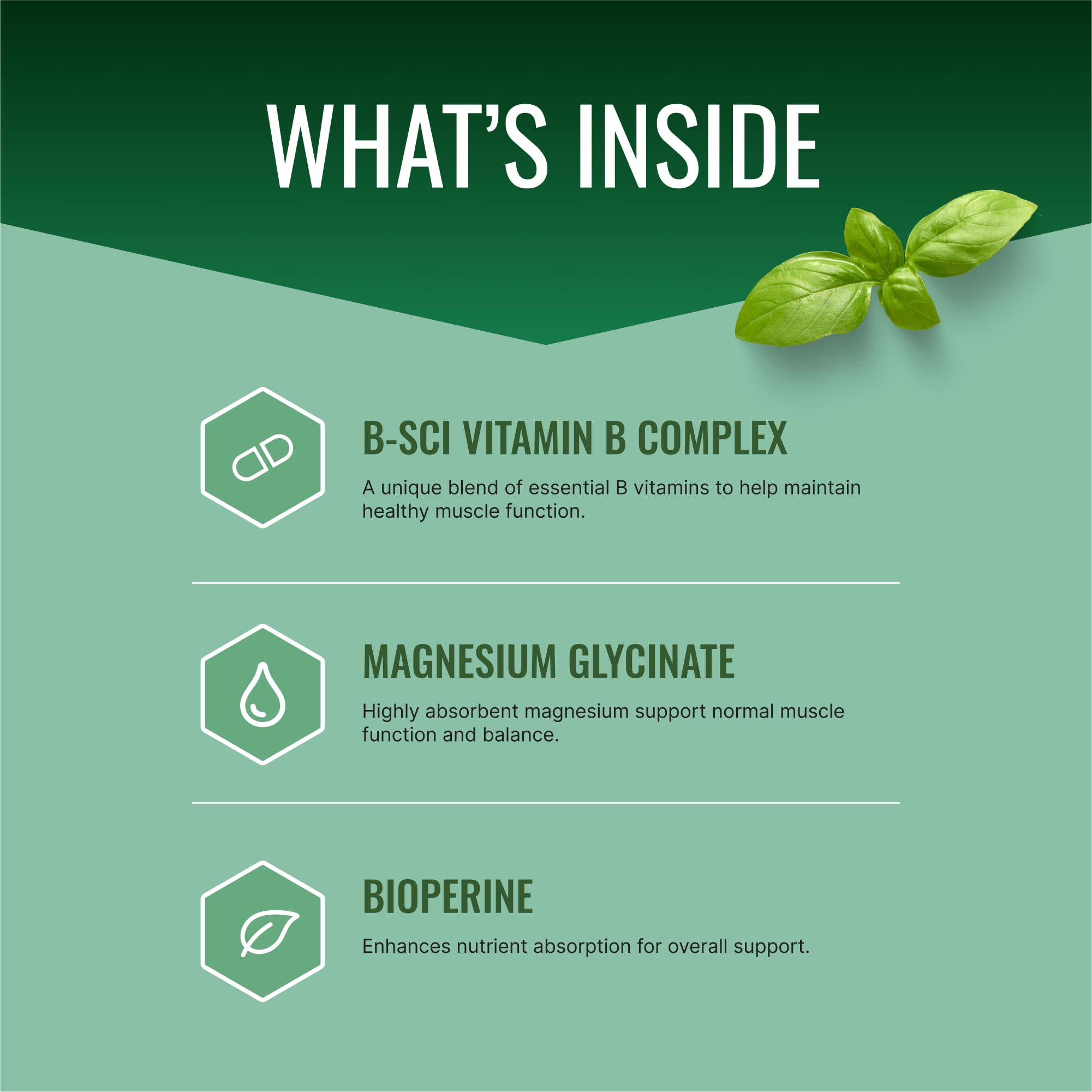 Approved Science Cramprin - High Absorption Magnesium, Vitamin B Complex, BioPerine - Muscle Cramps - 6 Month Supply - 2 Bottles - Vegan Approved ScienceAu supplements