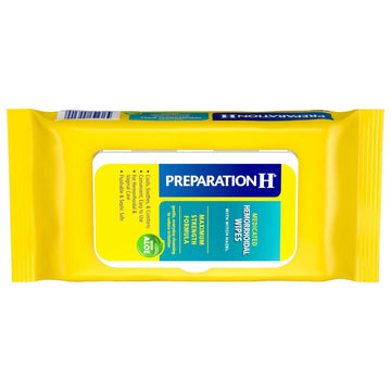 Preparation H Hemorrhoid Flushable Wipes with Witch Hazel for Skin Irritation Relief - 48 Count Preparation HAu supplements