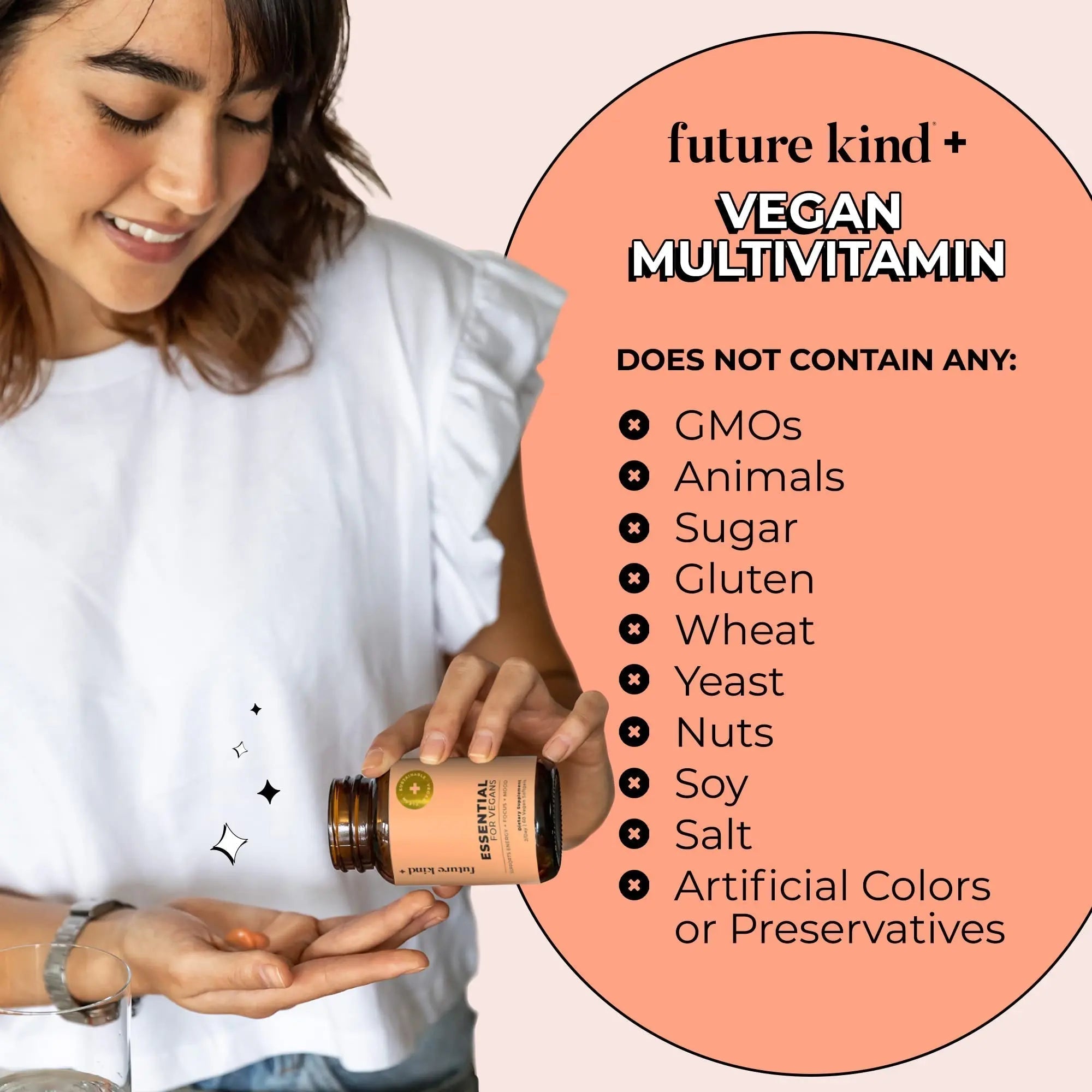 Future Kind Multivitamin Bundle - Vegan Complete Multivitamin and Vegan Essential Multivitamin - Vegan Vitamin B12, Omega 3, and Vitamin D3 - Complete Multivitamin, 42 Vitamins in 1 for Men and Women Future KindAu supplements