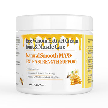 HIKCOSLLY New Zealand Bee Venom Cream, High Strength Recovery Muscle Joint Cream, Natural Organic, Soothe Back, Neck, Hands, Feet, Shoulder, Leg, Knee, Ankle Pain HIKCOSLLYAu supplements