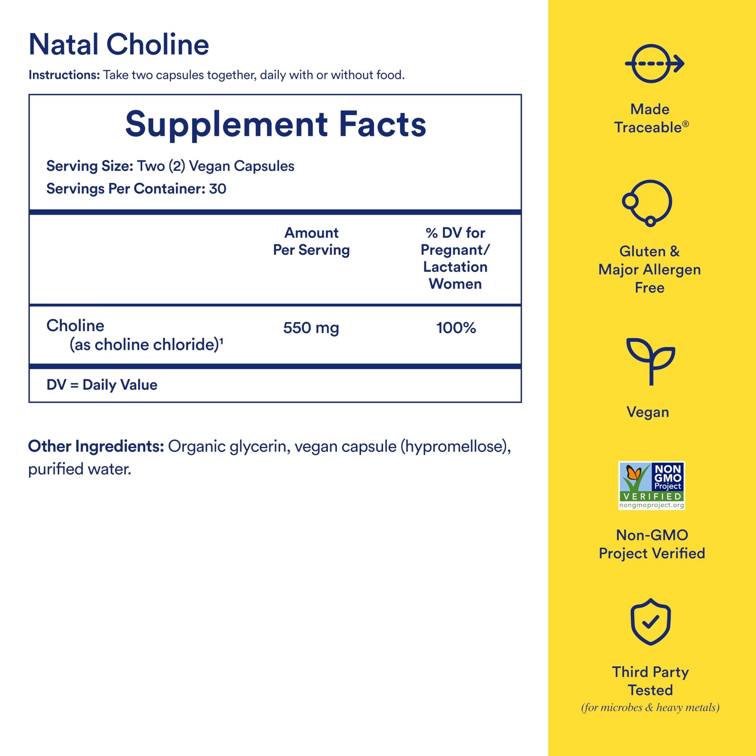 Ritual Mom-to-Baby Set with Prenatal Vitamins and Natal Choline Supplements, Supports Pregnancy, Baby's Cognitive Function, Fetal Brain Development, 30 Day Supply RitualUS supplements
