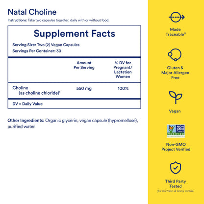 Ritual Mom-to-Baby Set with Prenatal Vitamins and Natal Choline Supplements, Supports Pregnancy, Baby's Cognitive Function, Fetal Brain Development, 30 Day Supply RitualUS supplements