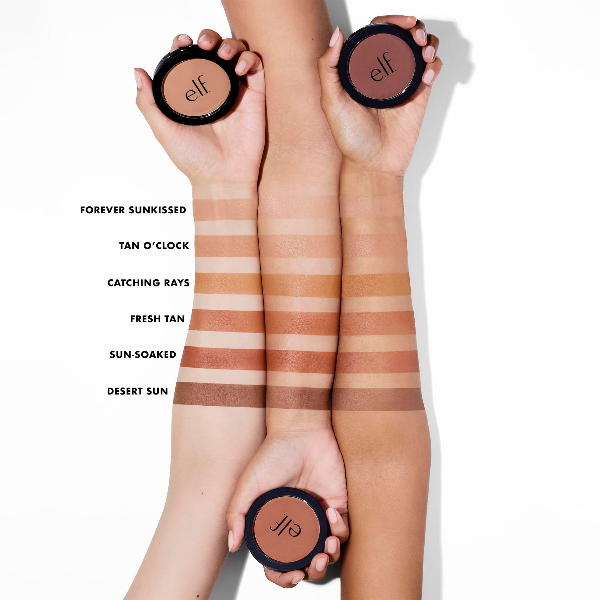 e.l.f. Primer-infused Bronzer, Long-Wear, Matte, Bold, Lightweight, Blends Easily, Contours Cheeks, Forever Sun Kissed, All-Day Wear, 0.35 Oz e.l.f.Au supplements