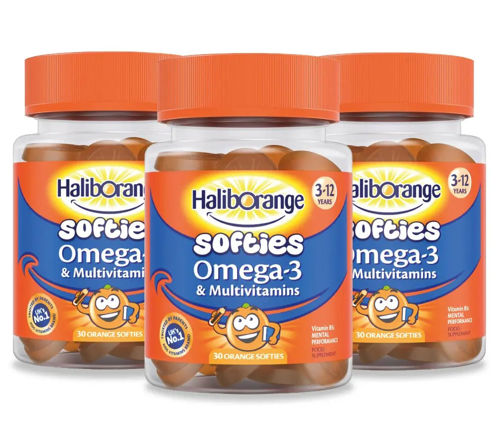 Haliborange Kids Vitamins Omega-3 and Multivitamin Orange Softies 30s HaliborangeAu supplements